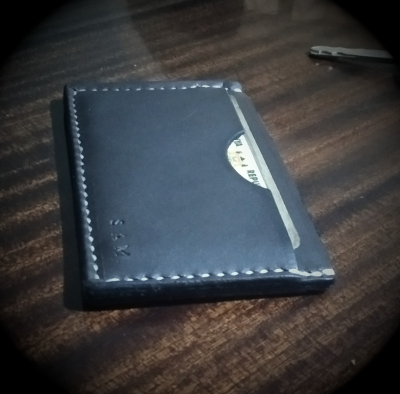 Quality leather card wallet